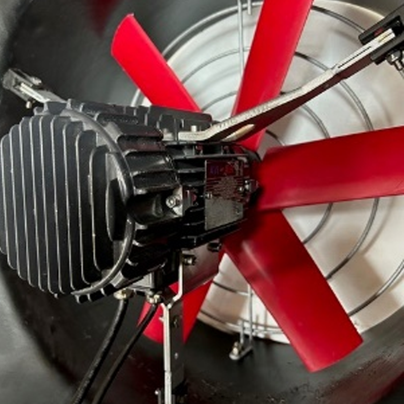 Industrial EC fan components