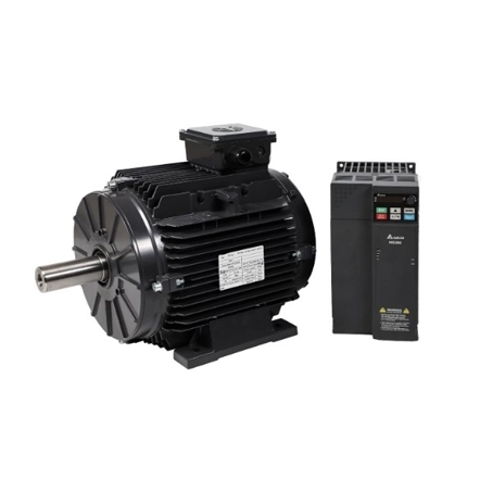 High Efficiency EC Motors with Separate Mounting Inverter