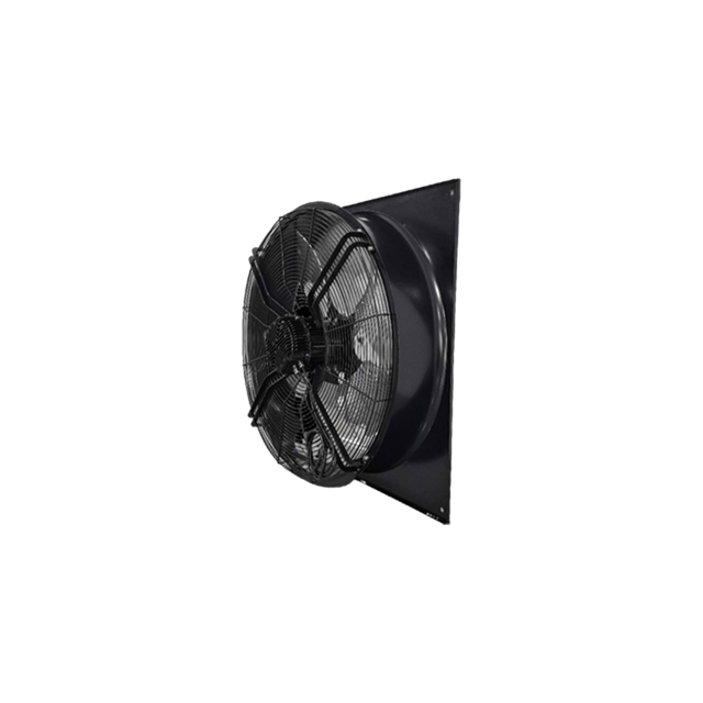 EC Axial Fan installation in a cooling tower